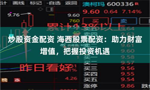 炒股资金配资 海西股票配资：助力财富增值，把握投资机遇